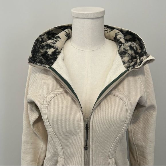 Lululemon Scuba Hoodie II Cream Angel Wing Mojave Tan - Picture 14 of 16